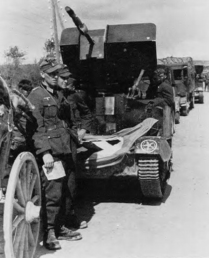 Flakpanzer Bren s kanonem Flak 30