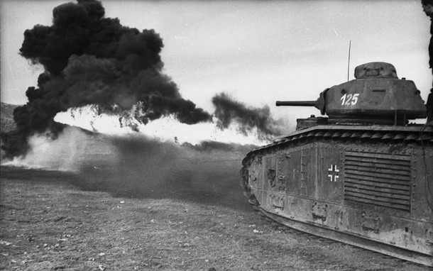 plamenometný tank PzKpfw B2 (Flamm)