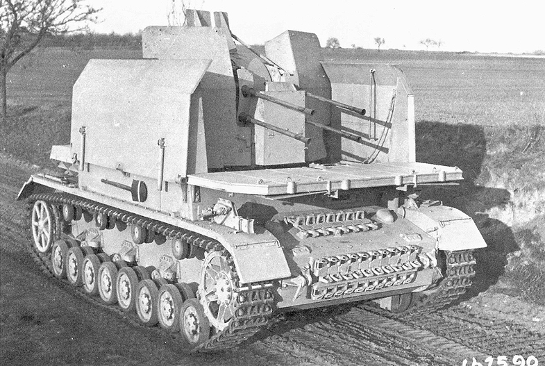 prototype of the Möbelwagen anti-aircraft tank