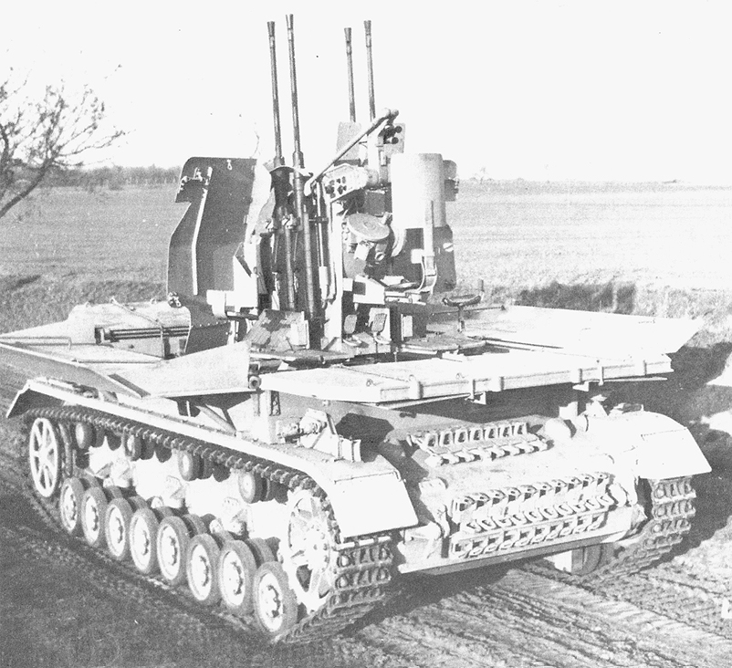 prototype of the Möbelwagen anti-aircraft tank