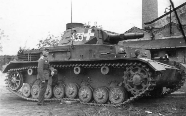  PzKpfw IV Ausf. A během polského tažení 