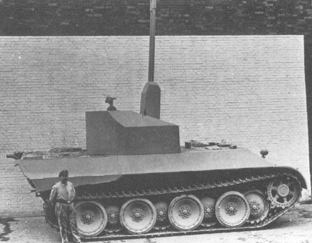 Flakpanzer 341 Coelian, side view