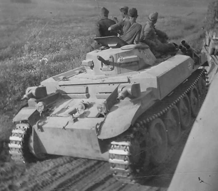 plamenometný tank PzKpfw II (Flamm), neboli Flammpanzer II