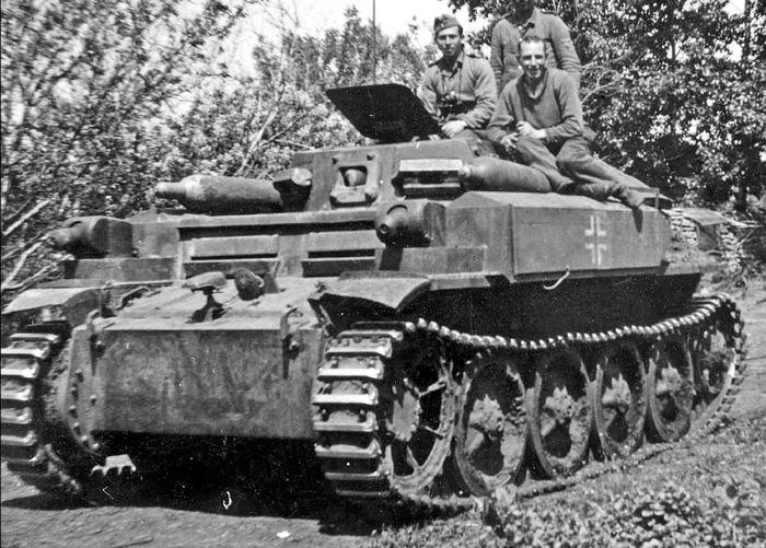 plamenometný tank PzKpfw II (Flamm), neboli Flammpanzer II