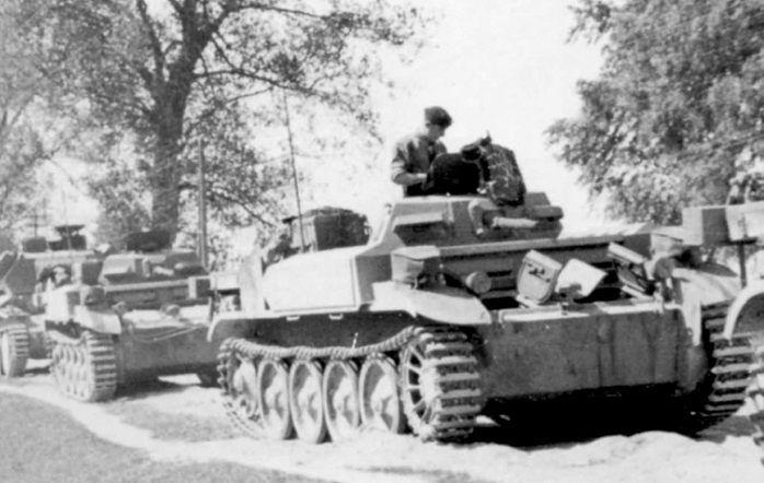 plamenometný tank PzKpfw II (Flamm), neboli Flammpanzer II