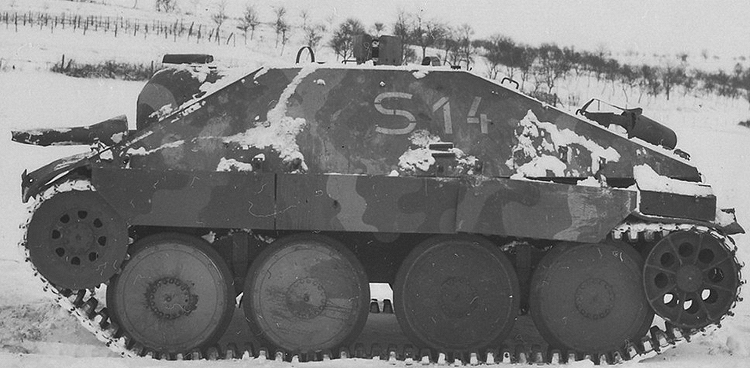 plamenometný tank Flammpanzer 38(t)